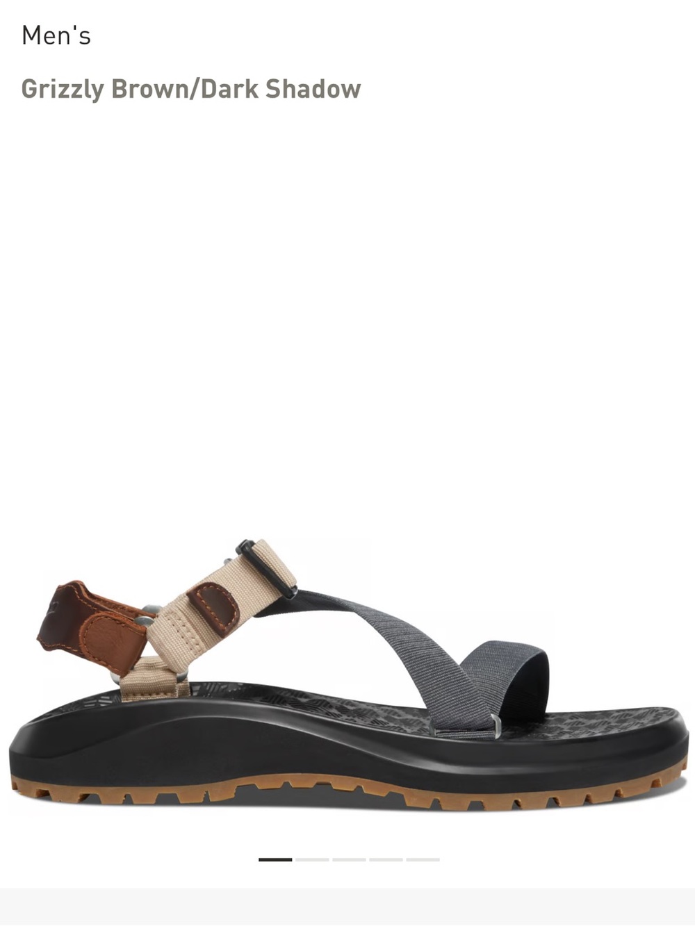 Danner Men's Wallowa Outdoor Sandals - Gray & Tan